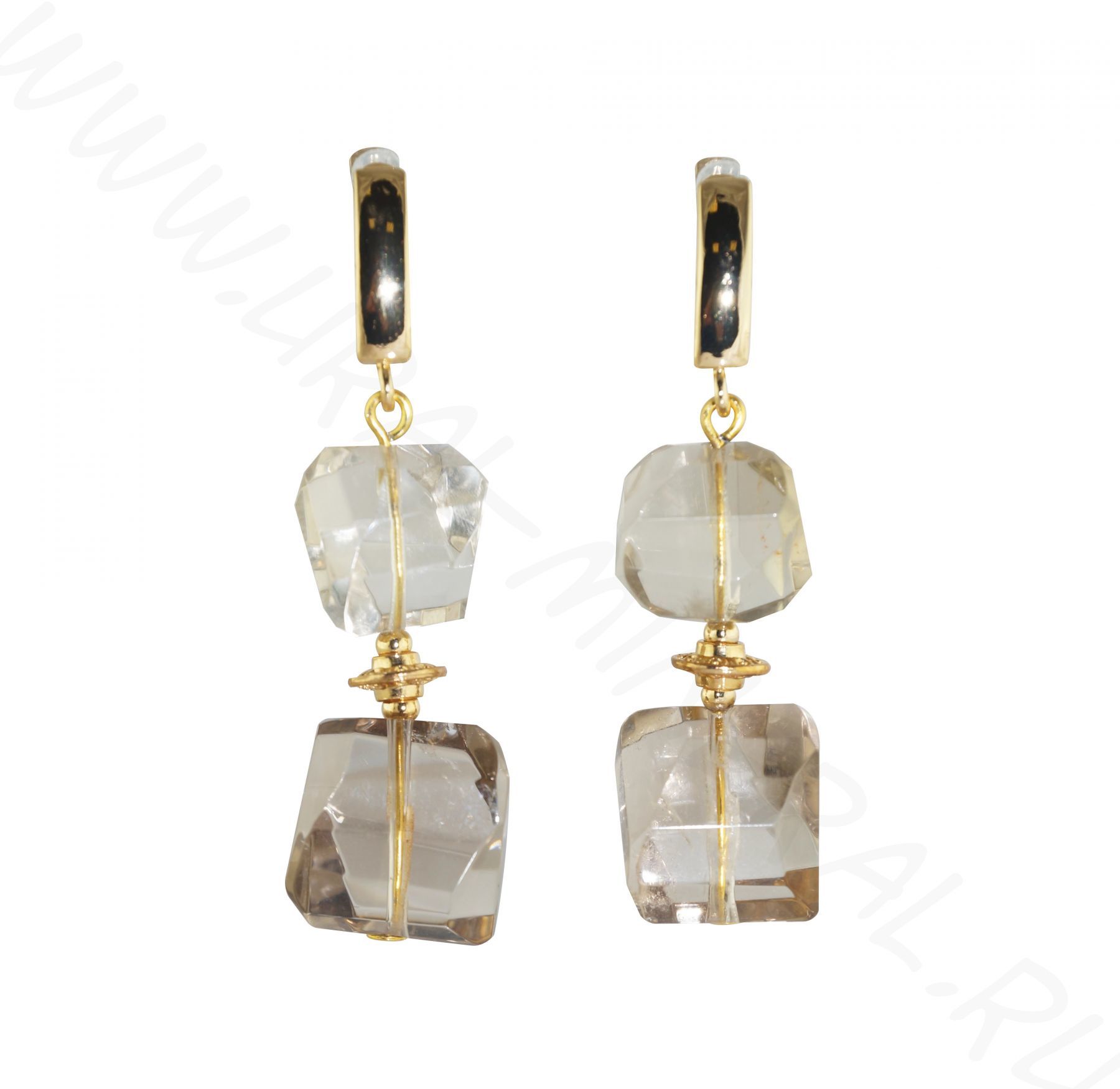 Серьги из раухтопаза — купить украшения с камнями | ural-mineral