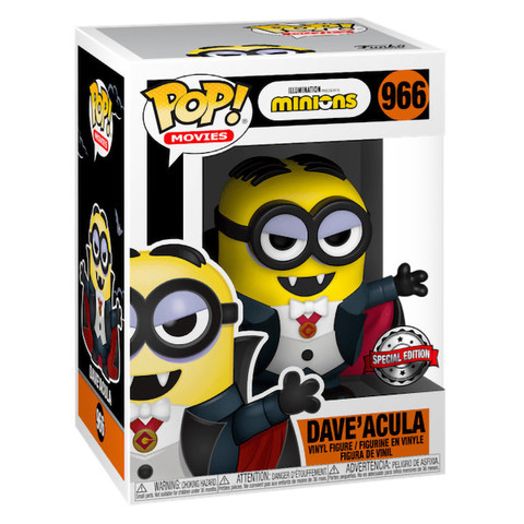 Funko POP! Minions: Dave'Acula (Exc) (966)