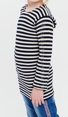 Купить темно-синюю тельняшку - Магазин тельняшек.ру 8-800-700-93-18Тельняшка детская двойной вязки 100% хлопок в Магазине тельняшек