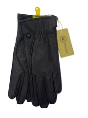 Перчатки. Женские. Материал верха: Кожаные. Кожа оленя. Подклад: Трикотаж-шерсть. 5 шт в упаковке.