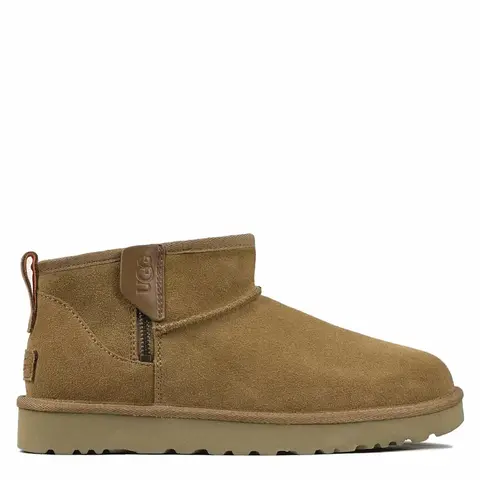 Ugg Men Classic Ultra Mini ZIP - Chestnut
