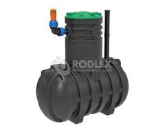 Емкость для топлива 1500 л Родлекс DT 1500 л. горизонтальный (1440x1440x1390см;90кг;) - арт.559676