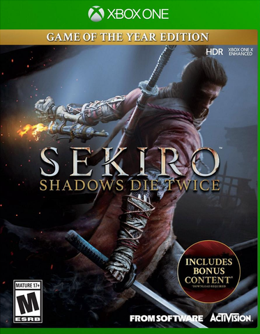 Sekiro: Shadows Die Twice. Game of The Year Edition (диск для Xbox One/Series X, интерфейс и субтитры на русском языке)