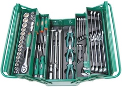 Набор инструмента Jonnesway 62 предмета 1/2"DR 10-32 мм инструментальный ящик