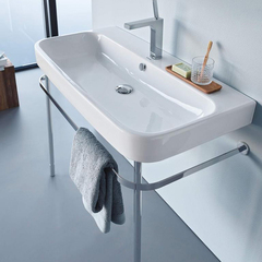 Duravit Happy D.2 Металлическая консоль регулировка по высоте + 50мм, хром, для умывальника  # 231810 30761000 фото