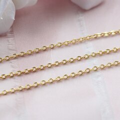 Цепочка 2,5*2,2 мм, позолота, 1 м, А022