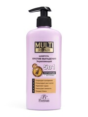 Floresan MULTI REPAIR Шампунь против выпадения волос укрепляющий 5 в 1 с аргинином  400мл