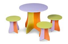 Комплект игровой "ДАЧНЫЙ" (стол + 3 табурета)