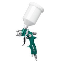 KRAFTOOL AirFlat, LVLP, 1.7 мм, пневматический краскопульт с верхним бачком (06524-1.7)