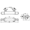 Ideal Standard A6367AA IS    A6367AA Ceratherm 50 Термостат для душа