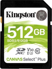 Карта памяти Kingston SDS2/512GB 512GB