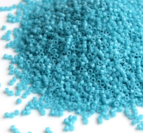 DB-2130 Бисер цилиндрический Миюки делика 11/0 /Miyuki delica 11/0 Duracoat Opq Underwater