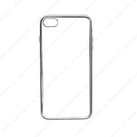 Накладка силиконовая для Apple iPhone SE/ 5s/ 5C/ 5 жесткий прозрачная