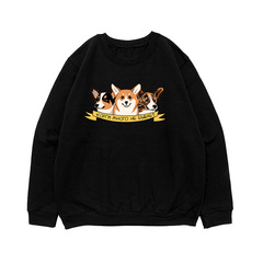 Свитшот "Корги много не бывает"