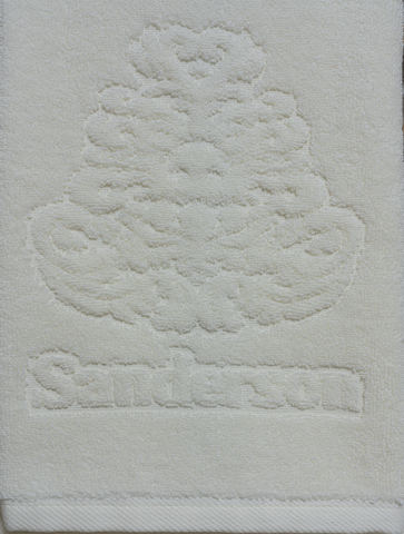 Набор полотенец 3шт Palombella Sanderson Logo avorio сливочный