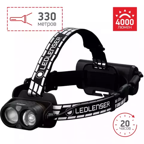 Фонарь налобный Led Lenser H19R Signature (502198)