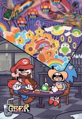 Обложка на паспорт Пиксельный Трип