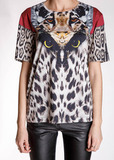 Футболка из хлопка ROBERTO CAVALLI