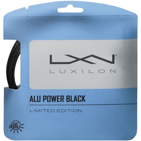 Теннисные струны Luxilon Big Banger Alu Power Black 125 (12,2 m) - black