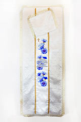 Комплект термостежка "Василек с надписью"