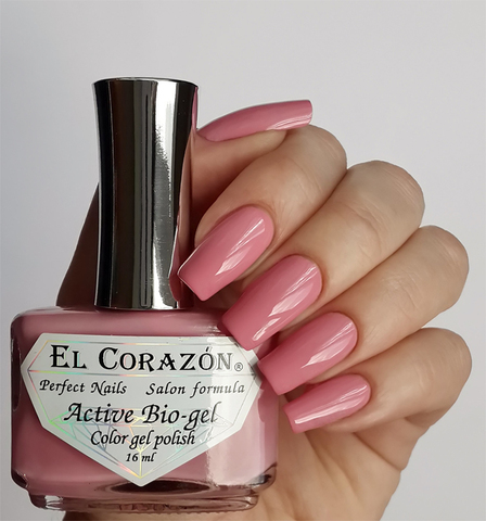 El Corazon 423/ 288 active Bio-gel  Cream припылённо-розовый