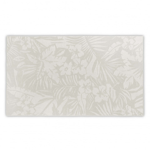 Полотенце пляжное 100x180 L'appartement Botanic Light Light flax льняной