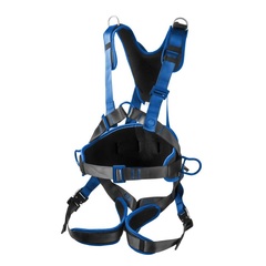 ЗУБР МОНБЛАН стальная фурнитура с полимерным покрытием, 4 точки крепления, р. L(1140-1440), страховочная и удерживающая привязь, Профессионал (11593)