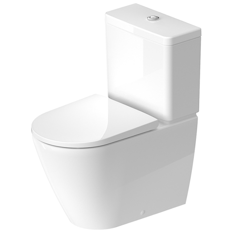 Duravit D-Neo Моноблок 370x650 мм, безободковый, слив универсальный, цвет: белый 2002090000