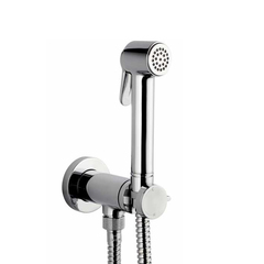 Bossini Paloma E37007B.030 Гигиенический душ с прогрессивным смесителем, лейкой и шлангом 125см., цвет: хром фото