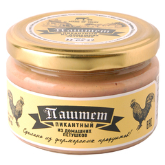 Made of Meat Паштет из домашних петушков «Пикантный», 180 г