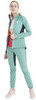 Премиальный теплый лыжный костюм Bjorn Daehlie North Booster Malachite Green женский