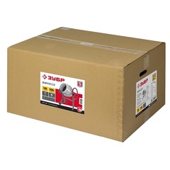 ЗУБР 120 л, 550 Вт, бетоносмеситель с чугунным венцом (БМЧ-120)