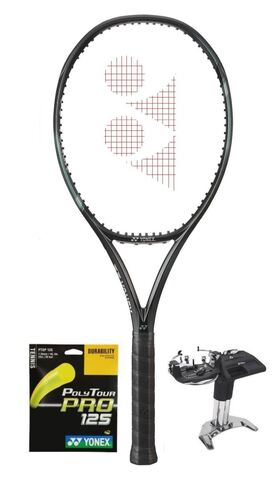 Теннисная ракетка Yonex Ezone 98 (305g) - aqua/black + струны + натяжка в подарок