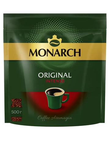 купить Кофе растворимый Monarch Original Intense, 500 г пакет