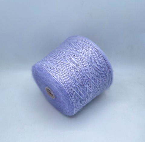 FILCOM (пр.Италия), art-Soffilo 450м/100гр. 50%Шелк 50%Суперкид мохер, цвет-Лиловый арт.31317