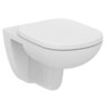 Ideal Standard T328801+T679901 Tempo Унитаз подвесной, короткая проекция c крышкой T679901