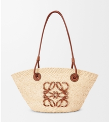 Сумка LOEWE Anagram из пальмы ирака и кожи