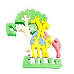 Развивающая игрушка"Жирафы и дерево"