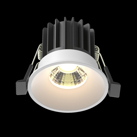 Встраиваемый светодиодный светильник Maytoni Round DL058-7W3K-W