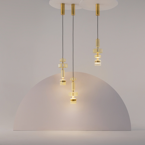 Подвесной светодиодный светильник Maytoni Level MOD253PL-L18BS3K2