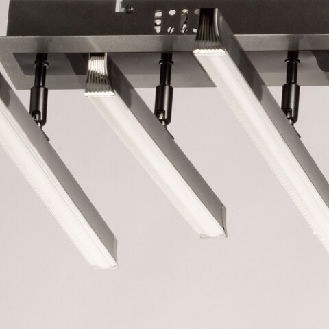 Потолочная светодиодная люстра De City Драйв 377014206