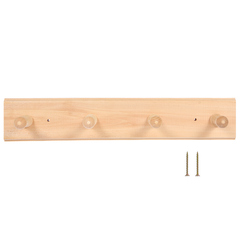 Вешалка 4-х рожковая, 40х7х8,5 см