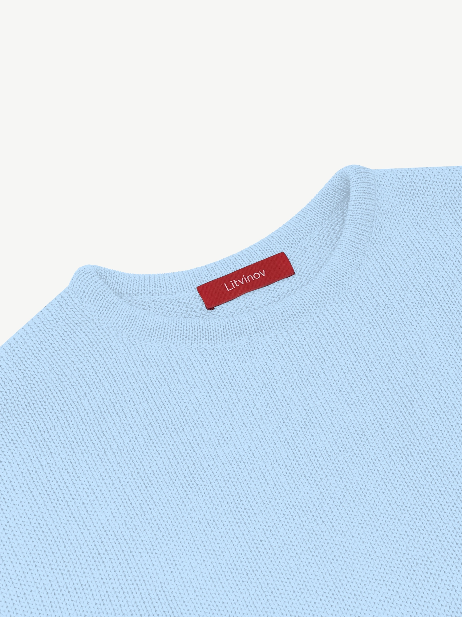 Джемпер оверсайз из экохлопка