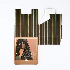 Коробка сборная одиночная Квадрат, «Сияй в Новом году», 15*15*7 см