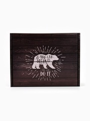 Коробка самосборная одиночная Прямоугольник,  27*21*9 см, «Ящик», 1 шт.