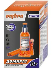 Ombra OHT108 Домкрат гидравлический профессиональный 8 т., 200-405 мм
