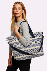 PINK СУМКА ДОРОЖНАЯ ИЗ ПЛЮША