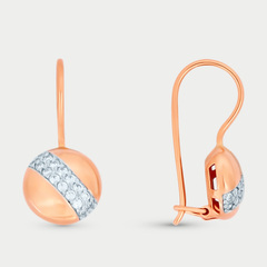 Серьги золотые