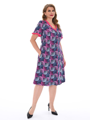 4549 Халат на пуговицах