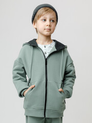 джемпер  для мальчика  КР 302853/хаки 5107 к612